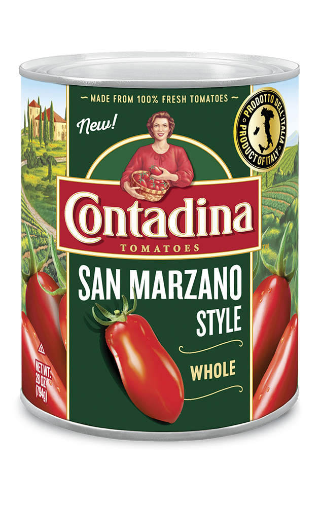 San Marzano Style Crushed Canned Tomatoes Contadina®